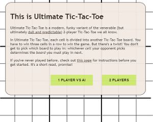 Game TicTacToe